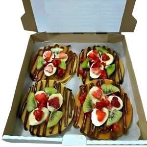 Desayuno con pancakes