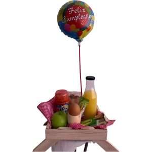 Desayuno con variedad de productos