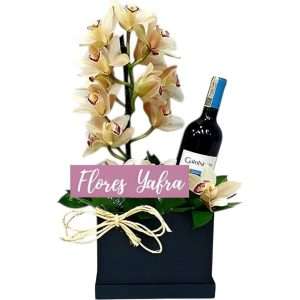 Vino y orquídeas