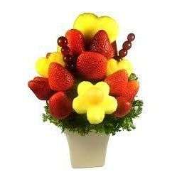 Frutas variadas en mug